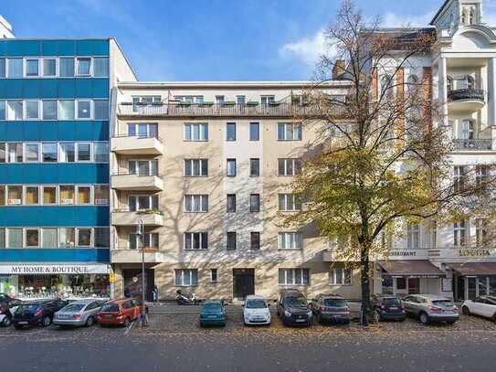 Charmante 3-Zimmer Erdgeschosswohnung mit Balkon & Einbauküche in Toplage Berlins