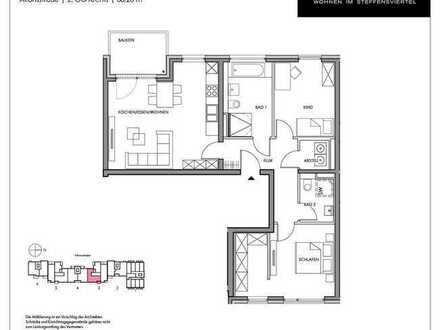 Alfons und Augusta: Großzügige 3-Zimmer Wohnung besonderen Ausstattungsmerkmalen