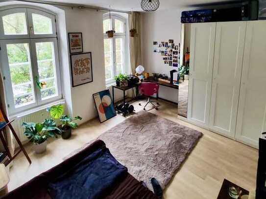 Charming room in shared apartment in Altstadt with cats