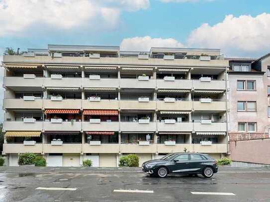 Ansprechender Zustand: Vermietete 2-Zi.-Whg. mit Balkon in Innenstadtlage