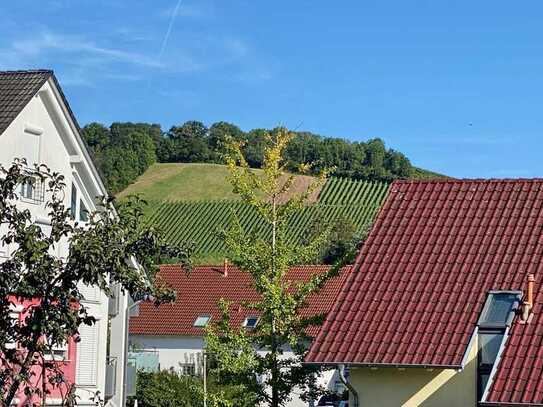 Traumhafte 4 Zimmer Maisonette-Wohnung 
mit Sonnenbalkon und Fernblick 
zu vermieten!