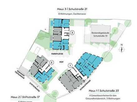 Neubau 3-Zimmer- ETW in zentraler guter Lage