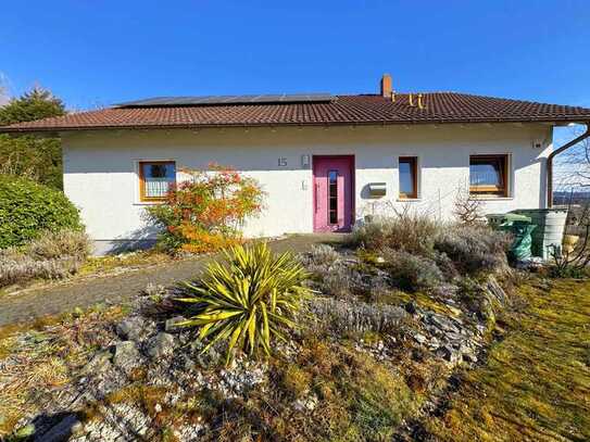 Ökologischer Bungalow mit herrlichem Garten, Aufzug und Doppelgarage in Berghaupten