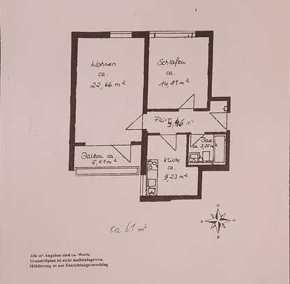 2 Zimmer-Wohnung in Augsburg Lechhausen