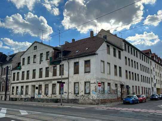Sanierungsobjekt inkl. Baugenehmigung! 
Wohn- und Geschäftshaus in TOP-Lage von Magdeburg-Buckau!