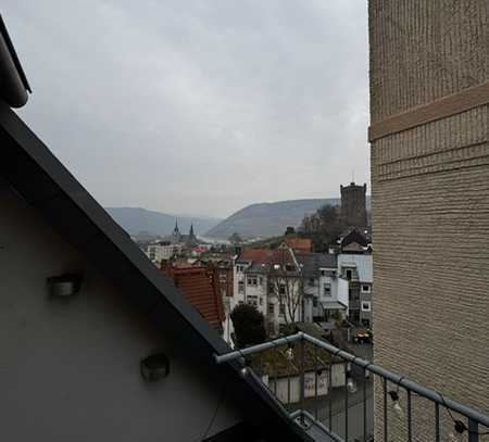 4 Zi-Maisonette, 2 Bäder, 2 Balkone Nahe-Rheinblick Bingen