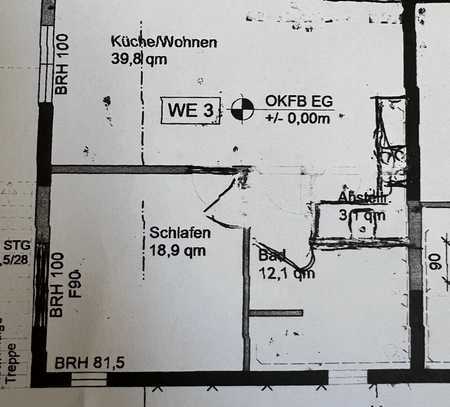 Moderne 2-Zimmer-Wohnung mit Garten - energetisch kernsaniert, bezugsfertig ab August