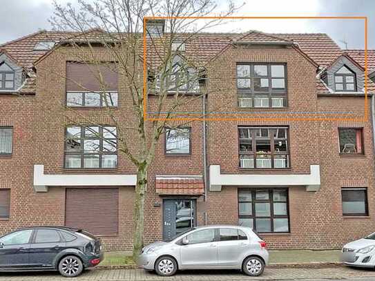 114 m² Wohn- und Nutzfläche! Maisonette-Wohnung in ruhiger Umgebung des Jungbornparks Moers-Repelen!