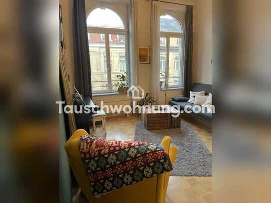 Tauschwohnung: 2-Zi-Whng. Lpz.-Zentrum gegen min. 4 Zi. für Familie
