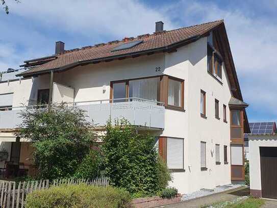 Sofortbezug - Sonnige und gutgeschnittene 2-Zi-Wohnung mit Balkon in Dußlingen