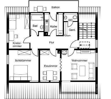 Schöne 3,5-Zimmer-Wohnung - bis 31.01.2026