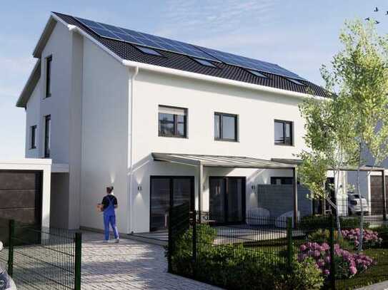 ***Zukunftswohnen Gartenstadt*** Großzügige, energieeffiziente Doppelhaushälfte