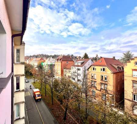 Sonnige 2 Zi-Whg. (ca. 62 m²) mit Blick in der Nähe des Hauptbahnhofs