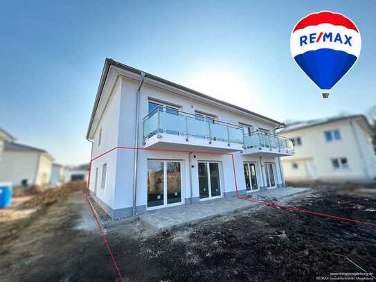 Exklusives Wohnen in Magdeburg-Ottersleben: Moderne 2-Raum-Wohnung mit großzügigem Garten