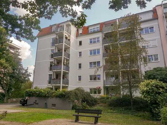 2-Zimmer-Wohnung mit Westbalkon