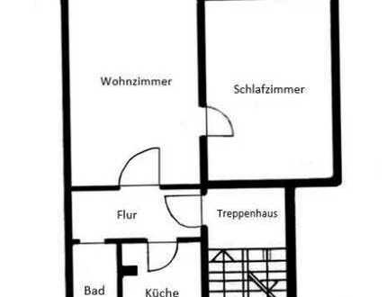 ***2-Raumwohnung in ruhiger Lage mit Balkon***