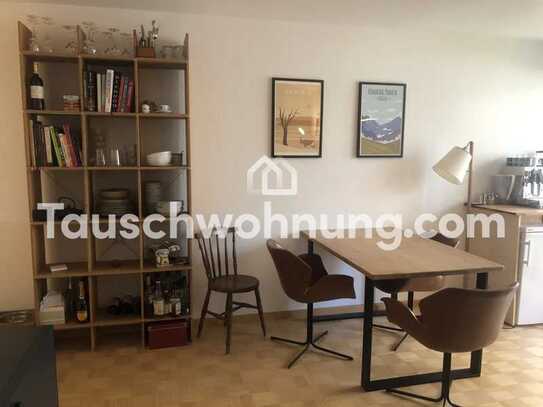 Tauschwohnung: 2-Zimmer EG Wohnung mit Terasse gegen 3-Zimmer+ Wohnung