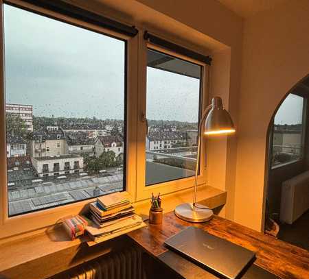 Stilvolle 1,5-Raum-Wohnung mit Balkon und EBK in Frankfurt am Main