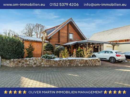 Blockhaus nahe Wolfsburg mit schönem Eckgrundstück, Carport + Garage! Mein Haus = mein Makler!