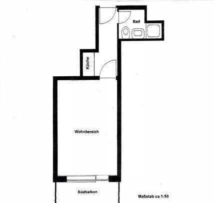 Studentenappartment Nähe Universität/Mitte ab 01.10.. zu vermieten