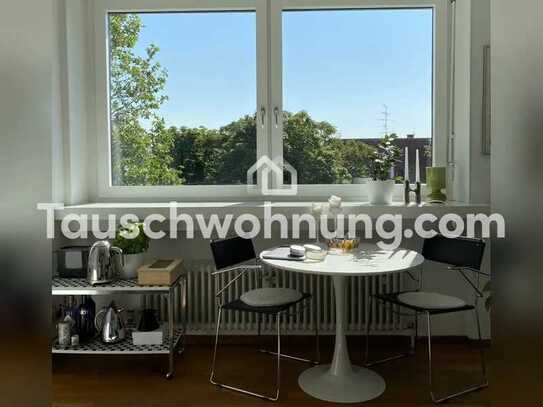 Tauschwohnung: Biete 1 Z. Whg Rotkreuzplatz - Suche 3 Z. Whg