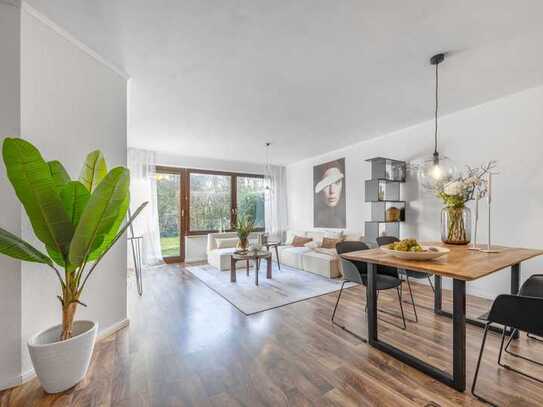 Schöne 3-Zimmer-Wohnung mit Sonnenterrasse u. TG-Stellplatz in Knittkuhl