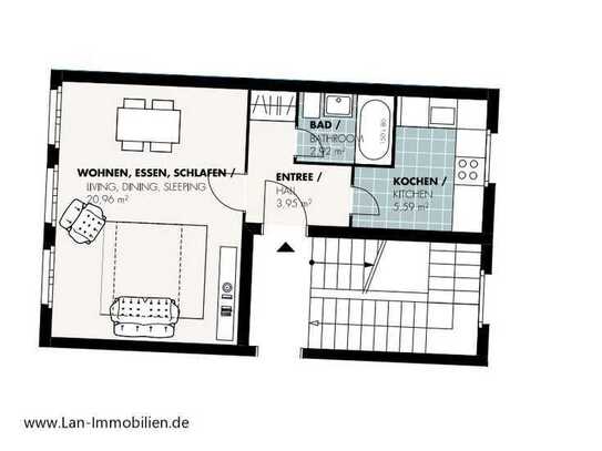 ++3,2% Rendite++ Single Apartment in der Altstadt! *KAPITALANLAGE*