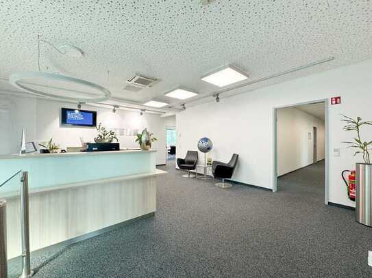 Repräsentative Bürofläche im gepflegten Bürogebäude von Heppenheim