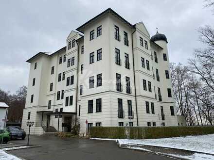 Wohnen im Schloss Straßberg, einzigartiges Denkmal mit Bergblick