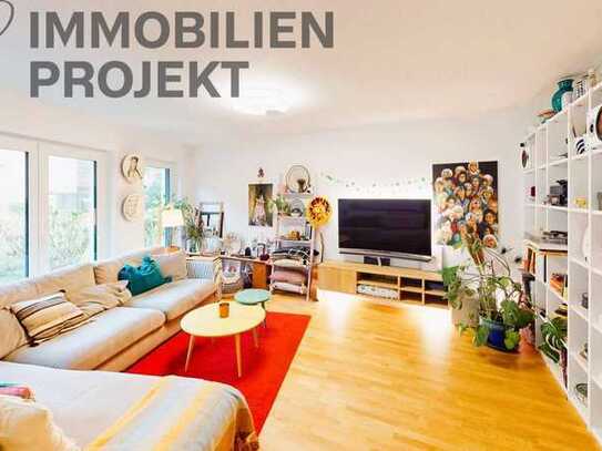 Juwel mit Garten: Moderne 3-Zimmer-Wohnung mit TG-Stellplatz, Keller, Gäste-WC, in begehrter Lage