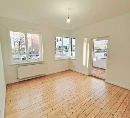 geräumige, sanierte Altbau 3-Zi. Wohnung in grüner Lage nahe List