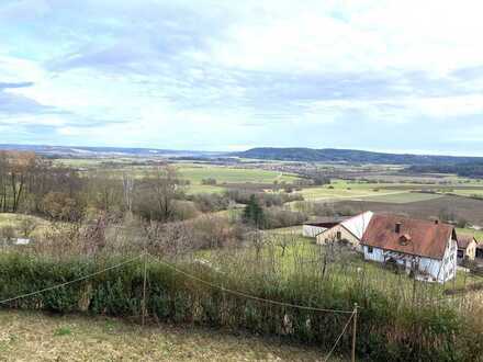 Großes Panorama-Grundstücke mit tlw. Bebauung