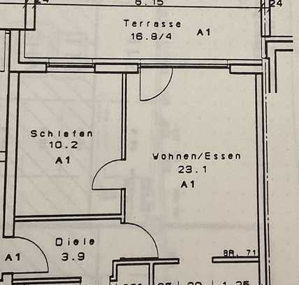 Schöne 2-Zimmer-Wohnung mit kleiner Terrasse in Grevenbroich Wevelinghoven