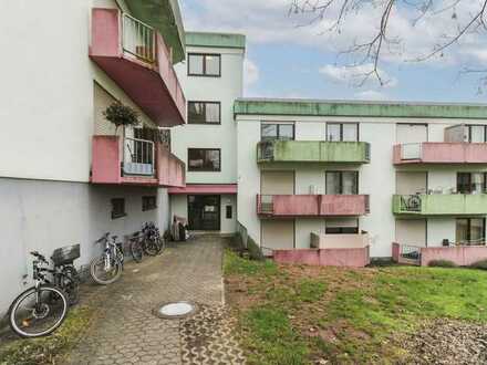 Solide Anlage: Vermietete 1-Zi.-Erdgeschosswhg. mit Balkon in guter Lage von Trier
