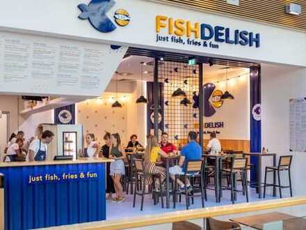 FISH DELISH: Top Standort mit Terrasse im Westfield Centro Oberhausen zu verkaufen!