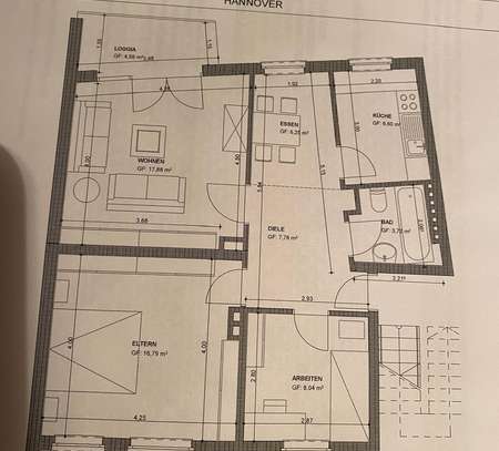 Exklusive, gepflegte 3-Zimmer-Wohnung mit EBK in Hannover