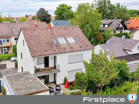 FIRSTPLACE – Top-Rendite! Flexibel nutzbares Mehrfamilienhaus mit 3 Einheiten in Unterhaching