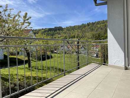 2,5 Zimmer Wohnung in Eberbach mit idyllischer Aussicht zu vermieten