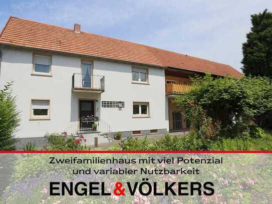 Zweifamilienhaus mit viel Potenzial und variabler Nutzbarkeit