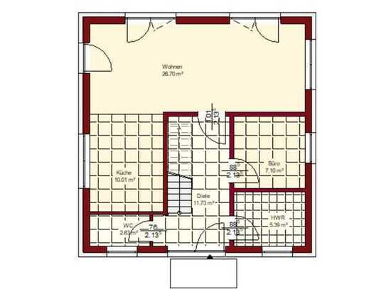 Neubau Stadtvilla in Biesdorf mit 5 Zimmern A+ Bauweise.