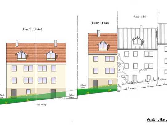 Ein nicht alltägliches ANGEBOT! 543m² Bauplatz für DHH in 76646 Bruchsal-Heidelsheim!