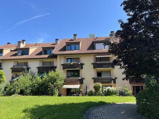 ILIEV IMMOBILIEN: Schön geschnittene und ruhige 2-Zimmerwohnung mit Balkon in MEMMINGEN