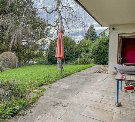 Großzügige 4-Zimmer-Wohnung mit Garten, Terrasse und Garage in ruhiger Lage