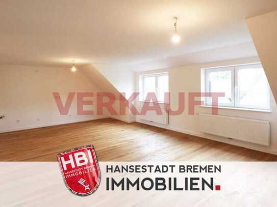 Schwachhausen / Modernisierte Maisonettewohnung mit Sonnenbalkon