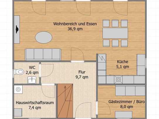 Erstbezug: Einfamilienhaus zur Miete im Süden Magdeburgs