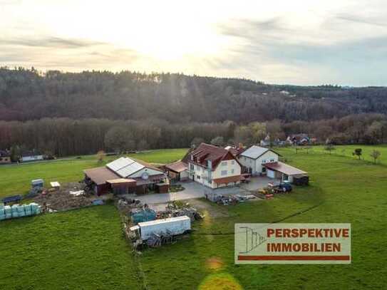 Landwirtschaftliches Anwesen mit 2 Häusern, 7 Wohnungen und viel Land