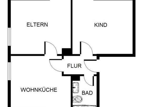 2-Zimmer-Wohnung in Bergkamen City zum Jahreanfang frei!!