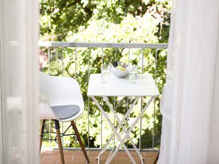 Ruhige, citynahe 3,5 Zimmer Wohnung mit Gartenterrasse und Balkon am Waldrand