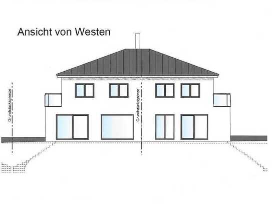 Bauplatz für Doppelhaushälfte in ruhiger Siedlungslage in 84048 Mainburg, Ortsteil Meilenhofen!