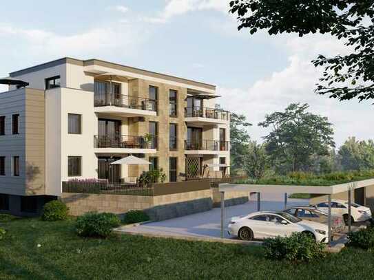 Neubauprojekt, KfW 40 QNG Modulholzbau-Hybrid, 6 Familienhaus in Brackenheim-Hausen